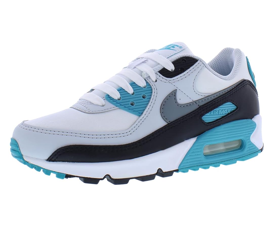 Amazon.com | womens nike air max 90 (teal/cool grey) | Road